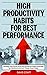 High Productivity Habits Fo...