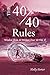 The 40/40 Rules: Wisdom From 40 Women Over 40 Vol. ll (The Rules Books Book 3)