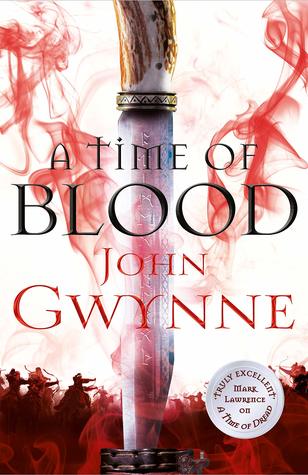 Portada de A Time of Blood, de John Gwynne