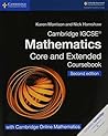 Cambridge IGCSE® Mathematics Coursebook Core and Extended Second Edition with Cambridge Online Mathematics (2 Years) (Cambridge International IGCSE)