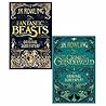 Fantastic beasts and where to find them, crimes of grindelwald [hardcover] 2 books collection set