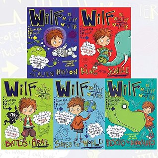 Wilf the Mighty Worrier Collection 5 Books Set By Georgia Pritchett (and the Alien Invasion, is King of the Jungle, Battles a Pirate, Saves the World, Rescues the Dinosaurs)