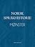Norsk språkhistorie 1. Mønster by Helge Sandøy