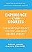 Experience Over Degrees: The Blueprint to Get You the Job Your Degree Doesn’t