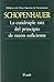 La cuádruple raíz del principio de razón suficiente by Arthur Schopenhauer