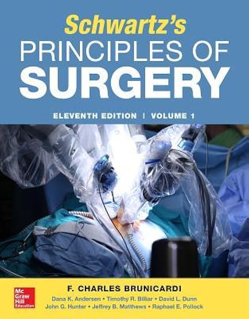 SCHWARTZ'S PRINCIPLES OF SURGERY 2-volume set 11th edition