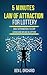 5 Minutes Law Of Attraction For Lottery by Ben L. Orchard