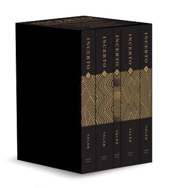 Incerto (Deluxe Edition): Fooled by Randomness, The Black Swan, The Bed of Procrustes, Antifragile, Skin in the Game