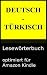Deutsch - Türkisch Lesewörterbuch by Victor Saase