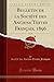 Bulletin de la Société des ...
