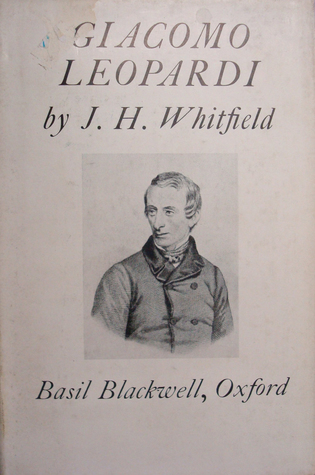 Giacomo Leopardi (Hardcover)