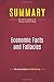 Summary: Economic Facts and Fallacies: Review and Analysis of Thomas Sowell's Book