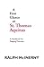 A First Glance at St. Thomas Aquinas: A Handbook for Peeping Thomists