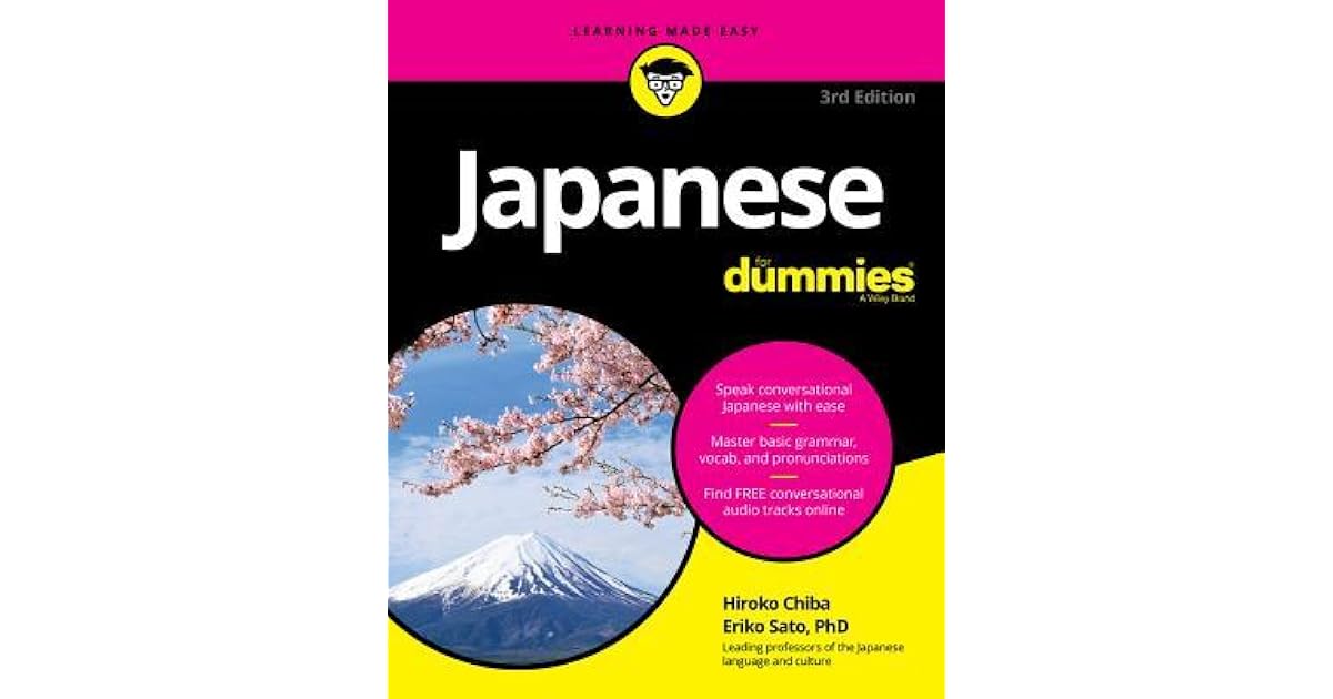 Japanese for Dummies by Eriko Sato