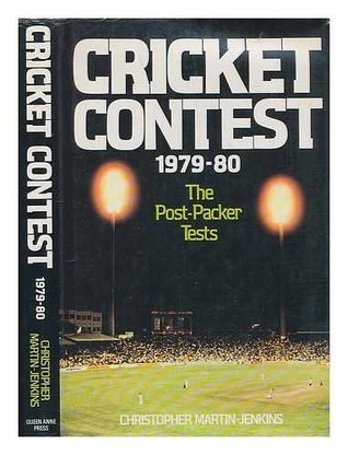 Cricket contest, 1979-80: The post-Packer Tests (Hardcover)