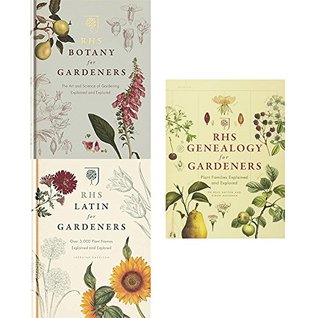 Rhs botany, latin and genealogy for gardeners 3 books collection set (Hardcover)