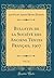Bulletin de la Société des Anciens Textes Français, 1907, Vol. 32 (Classic Reprint) (French Edition)