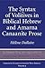 The Syntax of Volitives in Biblical Hebrew and Amarna Canaanite Prose (Linguistic Studies in Ancient West Semitic)