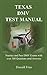 TEXAS DMV TEST MANUAL: Prac...