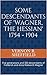 Some Descendants of 'Wagner, The Hessian' 1754 - 1904 by Vernon R. Sheffield