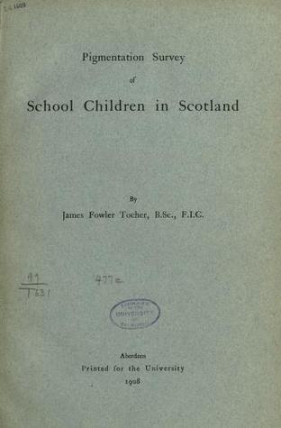 Pigmentation Survey of School Children in Scotland