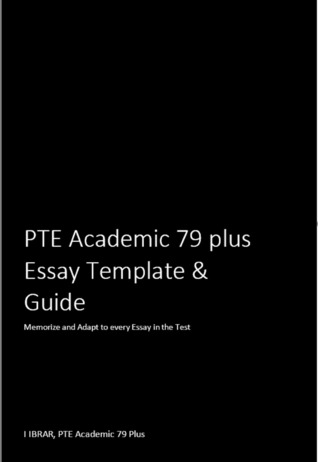 PTE Academic 79 Plus Essay Template Guide