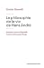 La philosophie de la vie de...