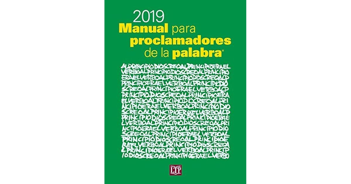 Manual para proclamadores de la palabra® 2019 by Raúl H. Lugo Rodríguez