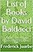 List of Books by David Bald...
