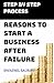 REASONS TO START A BUSINESS...