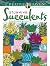 Creative Haven Stunning Succulents Easy Coloring Book by Jessica Mazurkiewicz