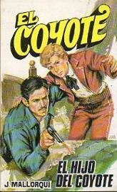 Portada de El hijo del Coyote, de J. Mallorquí