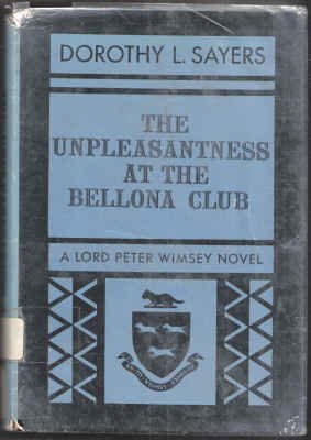 The Unpleasantness At the Bellona Club