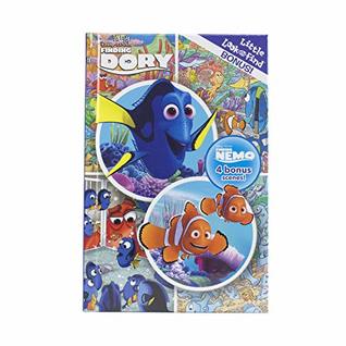 Disney Pixar - Finding Dory Little and Finding Nemo Little Look and Find Bonus - PI Kids (Hardcover)