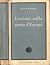 Lezioni sulla storia d'europa