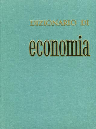 Dizionario di economia (Hardcover)