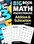 Big Book of Math Practice Problems Addition and Subtraction: Single Digit Facts / Drills, Double Digits, Triple Digits, Arithmetic With & Without Regrouping, Grades 1-3