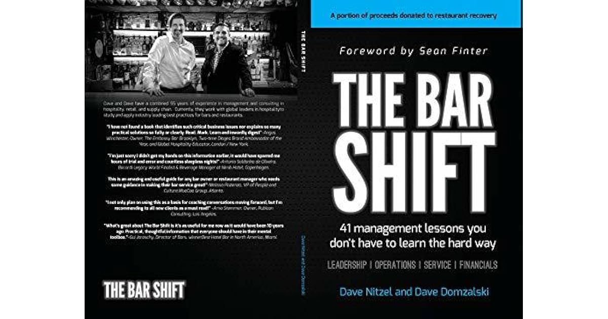The Bar Shift 41 Short Management Lessons You Don't Have to Learn the