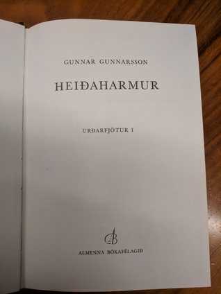 Heiðaharmur (Urðarfjötur I)