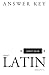 Key to First Year Latin