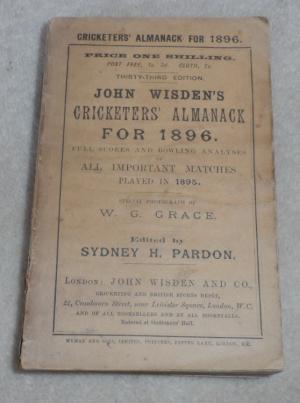 Wisden Cricketers' Almanack 1896 (Unknown Binding)