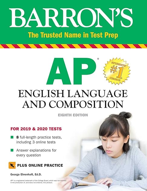 AP English Language and Composition: With Online Tests (Barron's Test Prep)