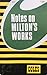 Notes on Milton's Works (Coles Notes)