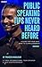 PUBLIC SPEAKING TIPS NEVER HEARD BEFORE by Praveen Wadalkar PUBLIC SPEAKING TIPS NEVER HEARD BEFORE by Praveen Wadalkar