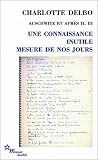 Une connaissance ...