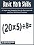 Basic Math Skills: Hamilton Education Guides Manual 6 - Over 360 Solved Problems
