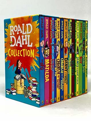 Roald Dahl Collection 16 Books Box Set (Paperback)