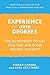 Experience Over Degrees: The Blueprint to Get You the Job Your Degree Doesn’t