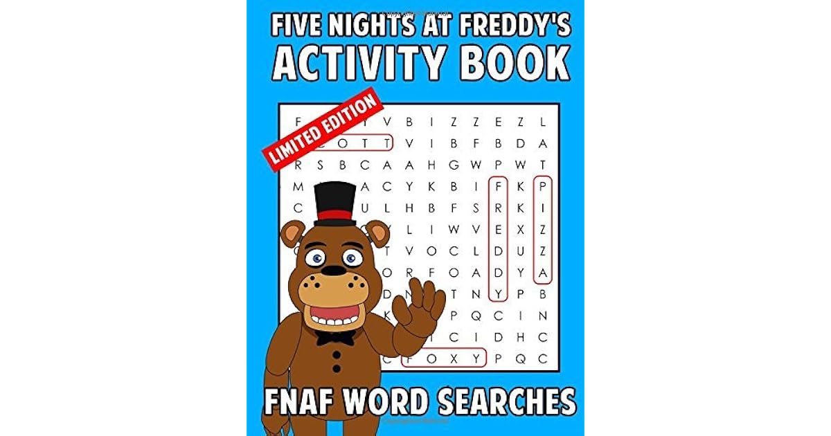Five Nights at Freddy's Activity Book: FNAF Word Searches: Unofficial ...