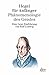 Hegel für Anfänger: Phänome...